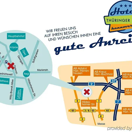 호텔 Cityhotel Thueringer Hof New Classic - Self Check-in